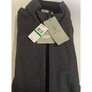 PGA TOUR Men's Micro Jacquard Full Zip Golf Jacket